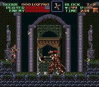 une photo d'Ã©cran de Super Castlevania 4 sur Nintendo Super Nes